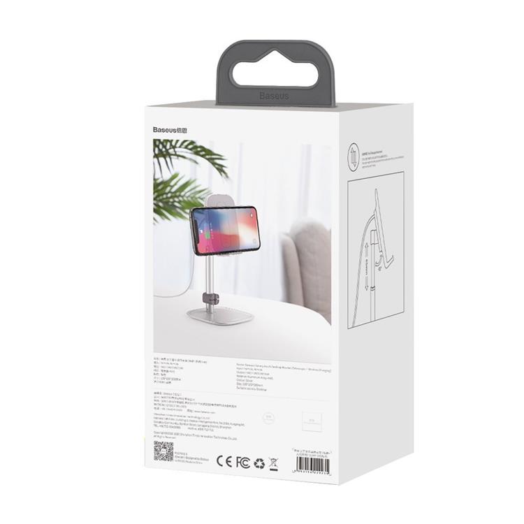 UTGÅTT
Baseus Trådlös Laddare Telefonhållare-USB Kable 15 W - Silver