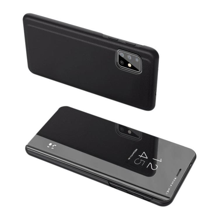 Ruhtel - Clear View Fodral Galaxy S20 FE - Svart