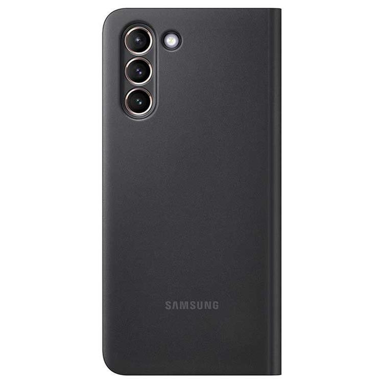 UTGATT1 - Samsung Clear View Fodral Galaxy S21 Plus - Svart