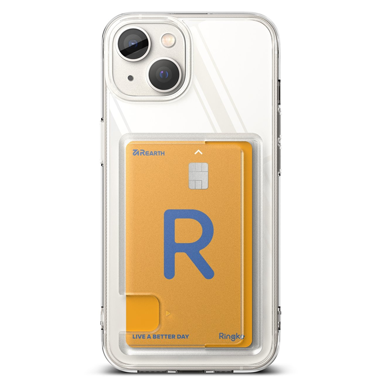 Ringke - Ringke iPhone 14 Skal Korthållare Fusion - Transparent