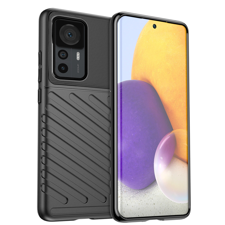 A-One Brand - Xiaomi 12T/12T Pro Skal Thunder Silicone Armor - Svart