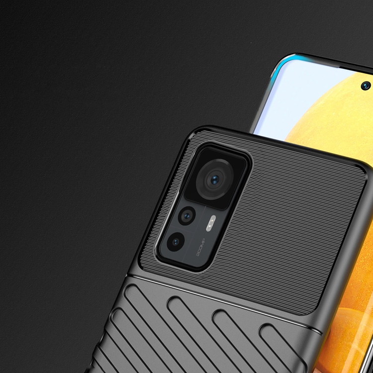 A-One Brand - Xiaomi 12T/12T Pro Skal Thunder Silicone Armor - Svart