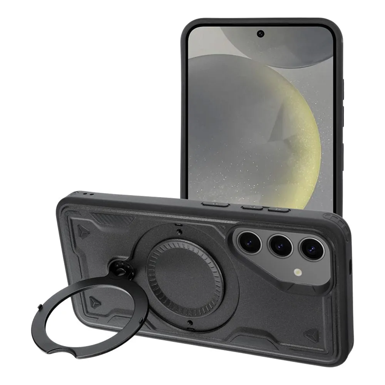 Galaxy S24 FE Mobilskal Frost Armor - Svart