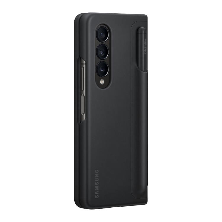 Samsung - Samsung Galaxy Z Fold 4 Skal Standing + Stylus Penna - Svart