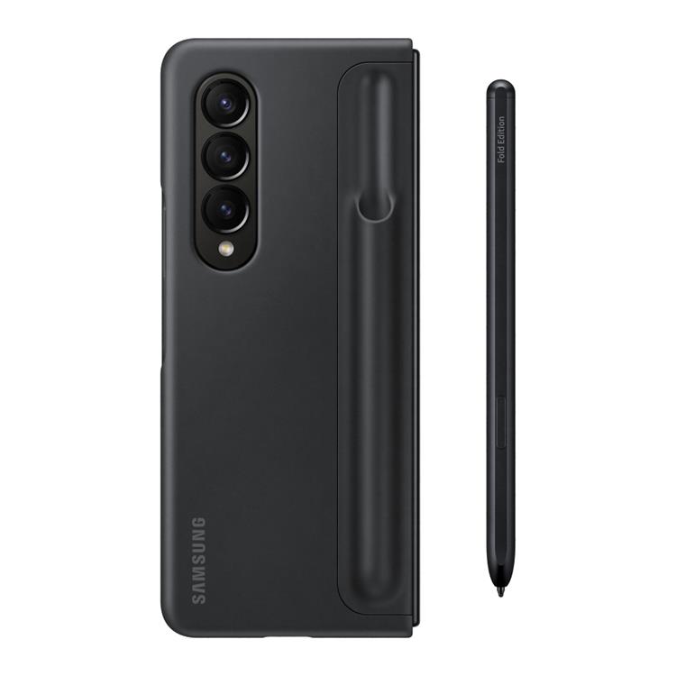 Samsung - Samsung Galaxy Z Fold 4 Skal Standing + Stylus Penna - Svart