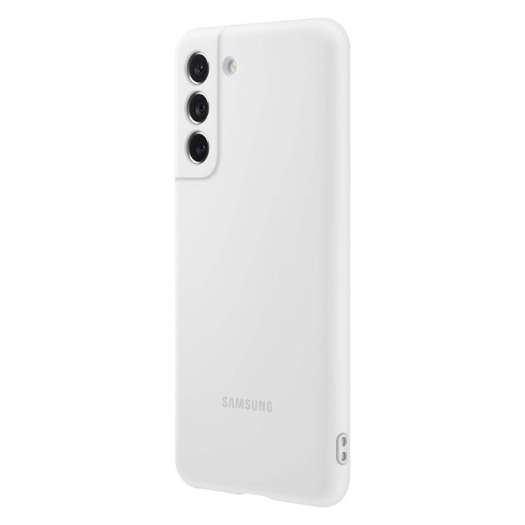 Samsung - Samsung Silicone Flexible Gel Skal Galaxy S21 FE - Vit