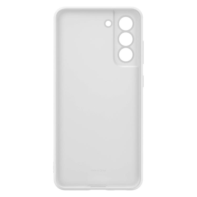 Samsung - Samsung Silicone Flexible Gel Skal Galaxy S21 FE - Vit