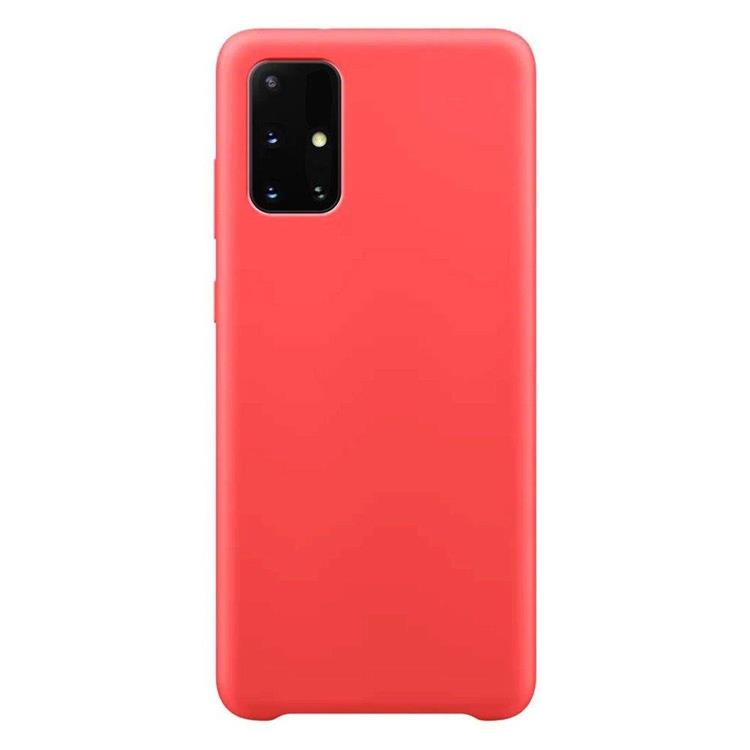 A-One Brand - Silicone Soft Flexible Skal Galaxy S21 Ultra - Röd