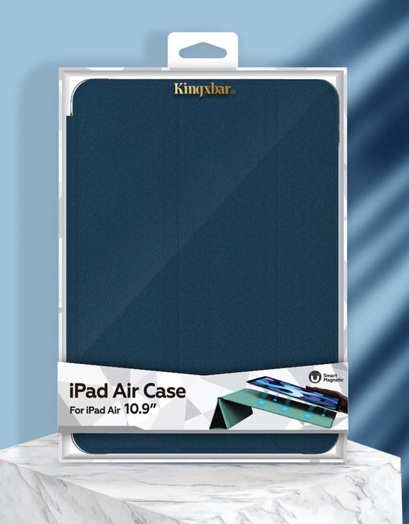 UTGÅTT - Kingxbar Business Series Magnetic Fodral iPad Air 2020 - Orange