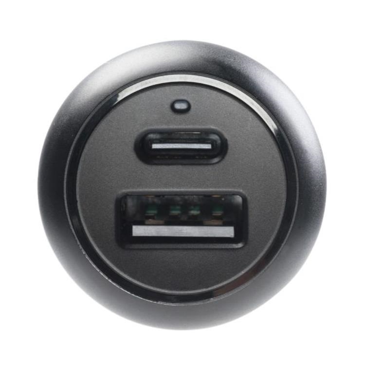 Vivanco - Vivanco Billadare USB-A Till USB-C 24W - Svart