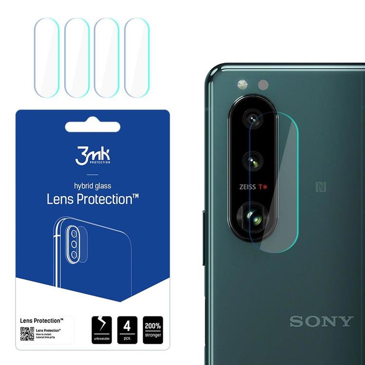 3MK - 3MK Sony Xperia 10 III 5G Kamera Härdat Linsskydd