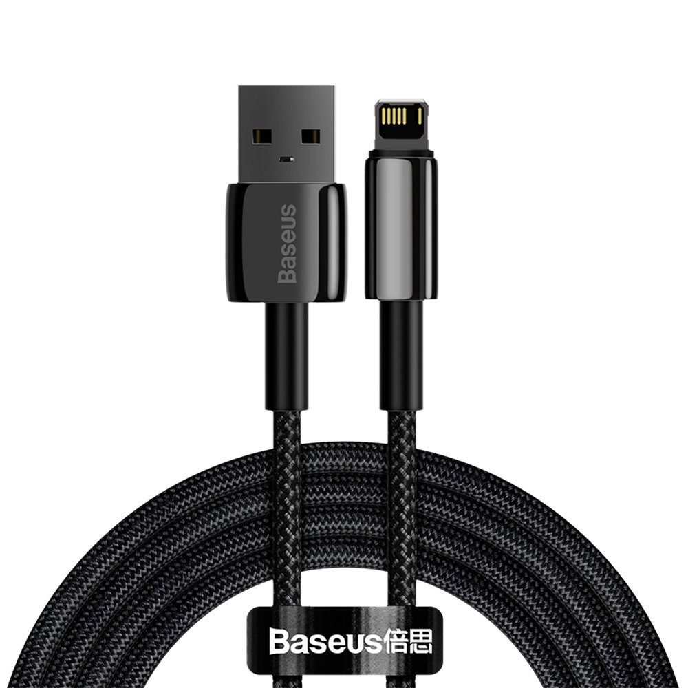 BASEUS
Baseus Tungsten Lightning USB Kabel 2 m - Svart