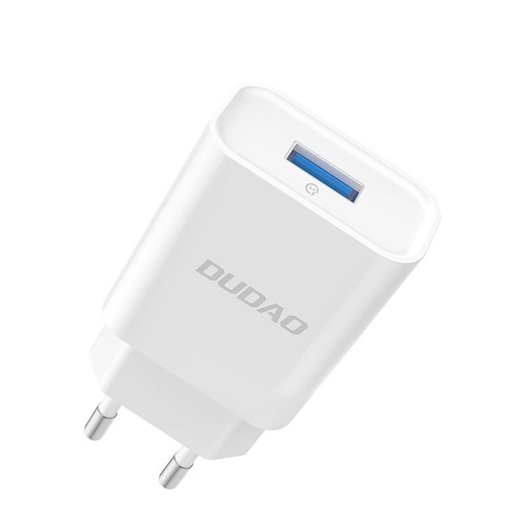 Dudao - Dudao EU Home Travel Väggladdare USB 5V/2.4A - Vit