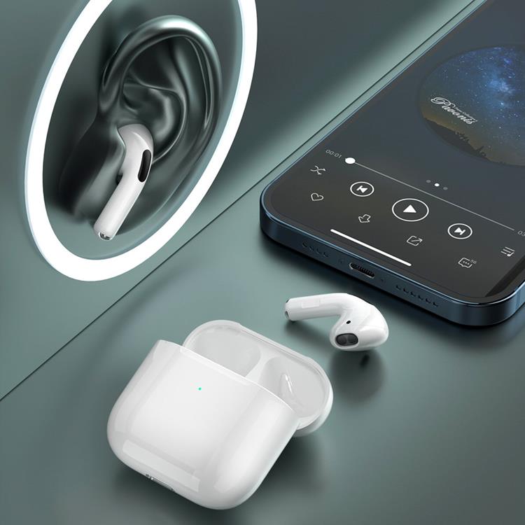 UTGATT5 - Dudao TWS Hörlurar Trådlös Bluetooth - Vit