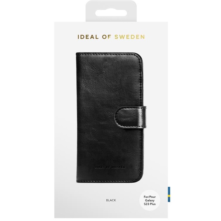 iDeal of Sweden - Ideal Of Sweden Galaxy S23 Plus Plånboksfodral Magnet - Svart