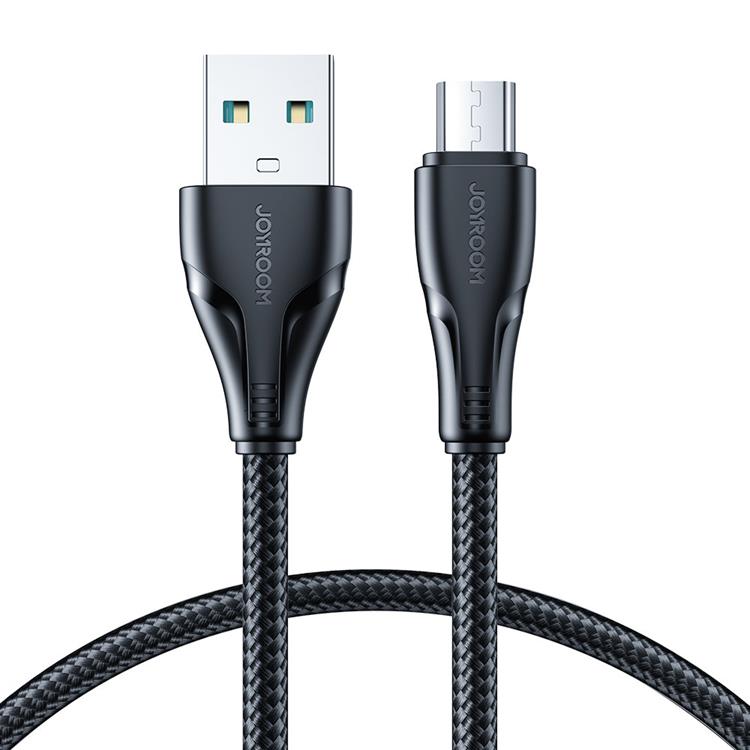 Joyroom - Joyroom Surpass USB A Till Micro USB Kabel 2m - Svart