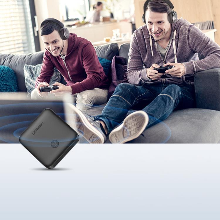 Ugreen - Ugreen 2in1 Bluetooth 5.0 Sändare/Mottagare För Music - Svart