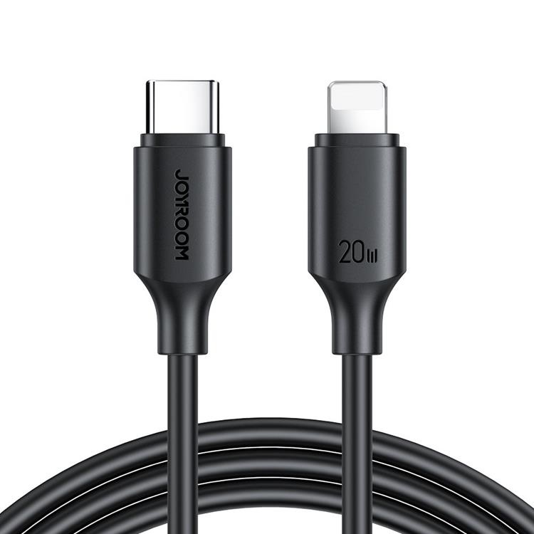 Joyroom - Joyroom USB-C Till Lightning Kabel 480Mb/S 20W 1m - Svart