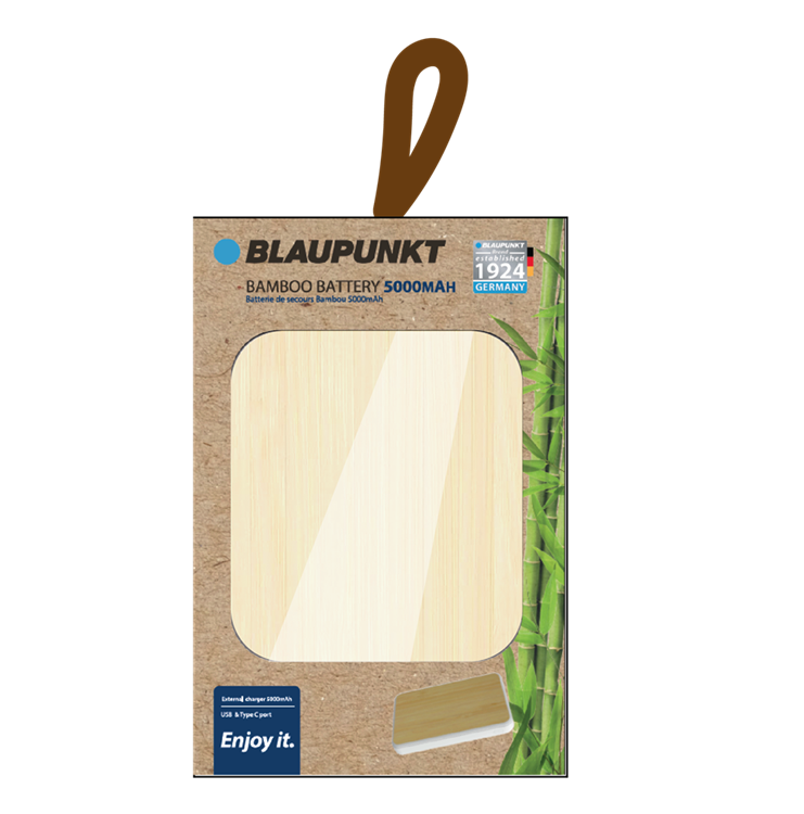 Blaupunkt - Blaupunkt BLP 7620 Powerbank 5000 mAh Eco Lin