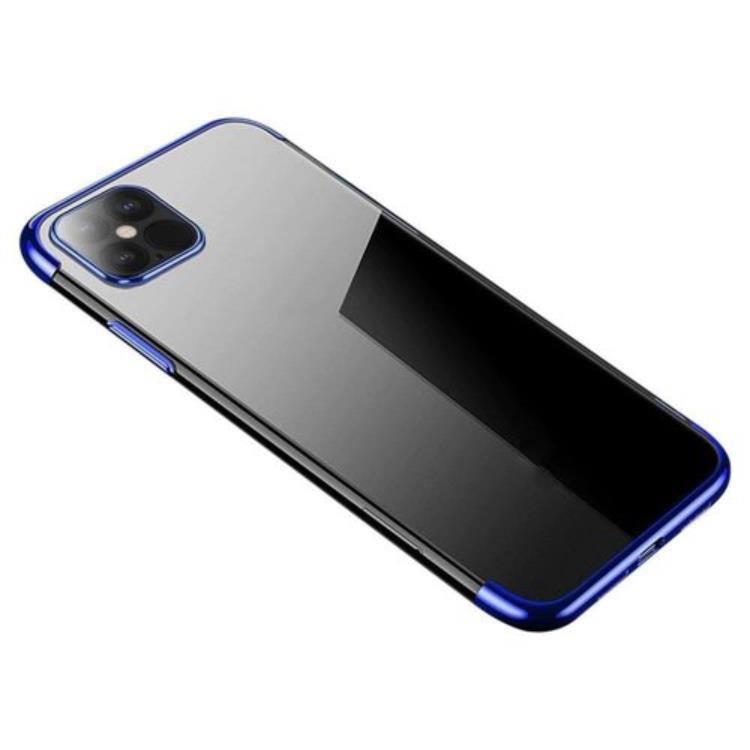 Ruhtel - Clear Color Gel Skal iPhone 13 Mini - Blå