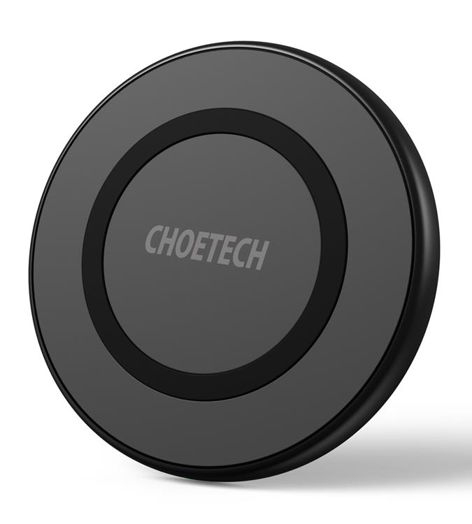 Choetech - Choetech Qi 10W trådlös laddare Micro USB Port - Svart