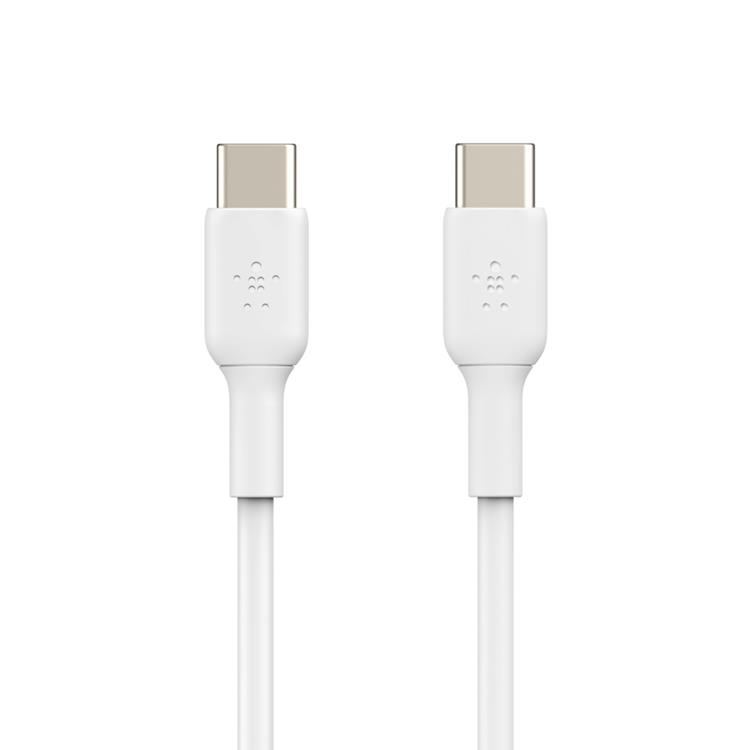 Belkin BOOSTCHARGE USB-C till USB-C-kabel 2m (vit)