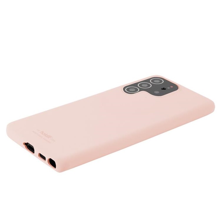 Holdit
Holdit Galaxy S22 Ultra Skal Silikon - Blush Rosa
