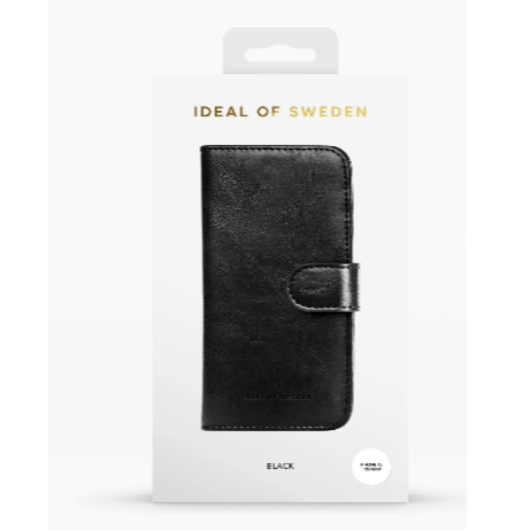 Holdit - Ideal of Sweden iPhone 13 Pro Max Plånboksfodral Magnet - Svart