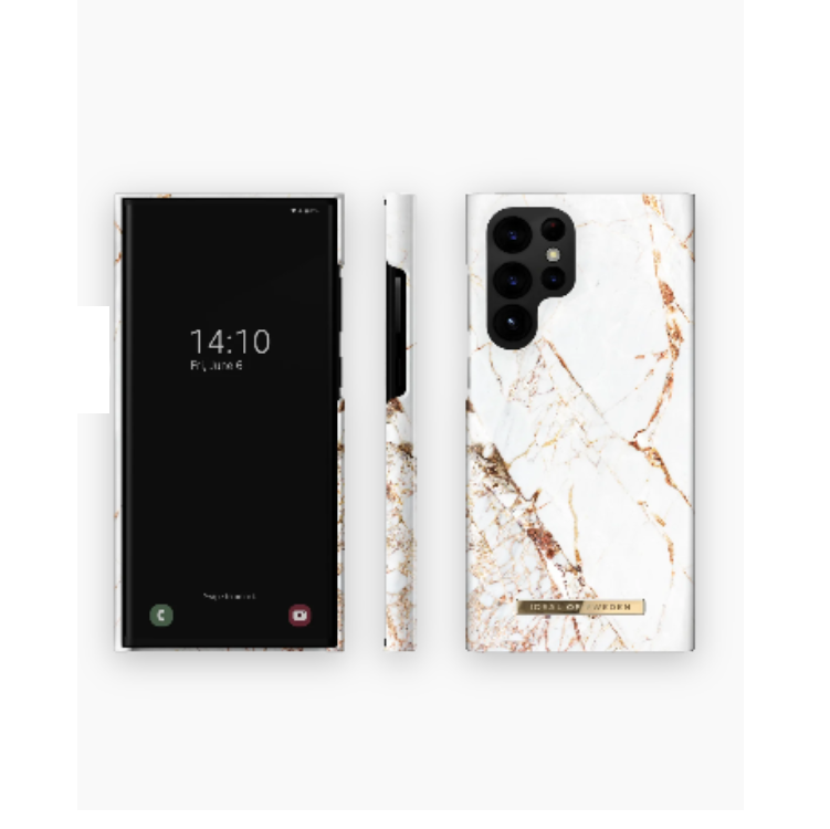 iDeal of Sweden - Ideal of Sweden Galaxy S22 Ultra Skal Fashion - Carrara Gold