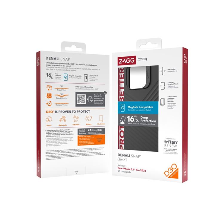 Gear4 - Gear4 iPhone 14 Pro Skal Denali Snap - Svart