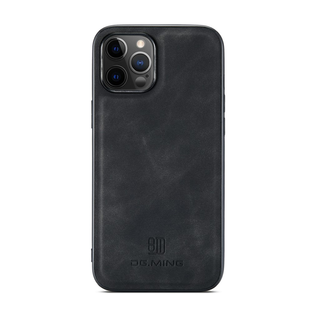 DG.MING - DG.MING iPhone 13 Pro Max Skal samt Wallet med Kickstand - Svart