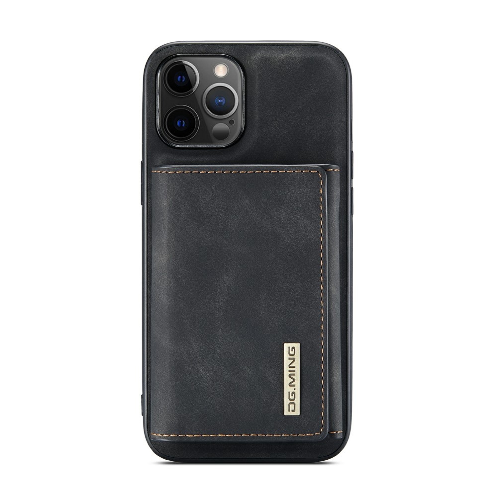 DG.MING - DG.MING iPhone 13 Pro Max Skal samt Wallet med Kickstand - Svart