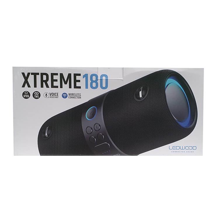 Ledwood - LEDWOOD Högtalare XTREM180 17W Trådlös IPX6 - Svart