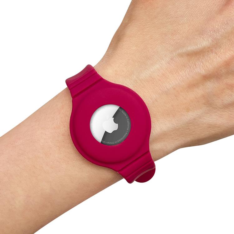 A-One Brand - Silicone Flexible Wrist Band Apple AirTag - Vit