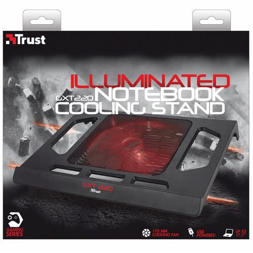 Trust - TRUST GXT 220 Notebook Cooling Stand