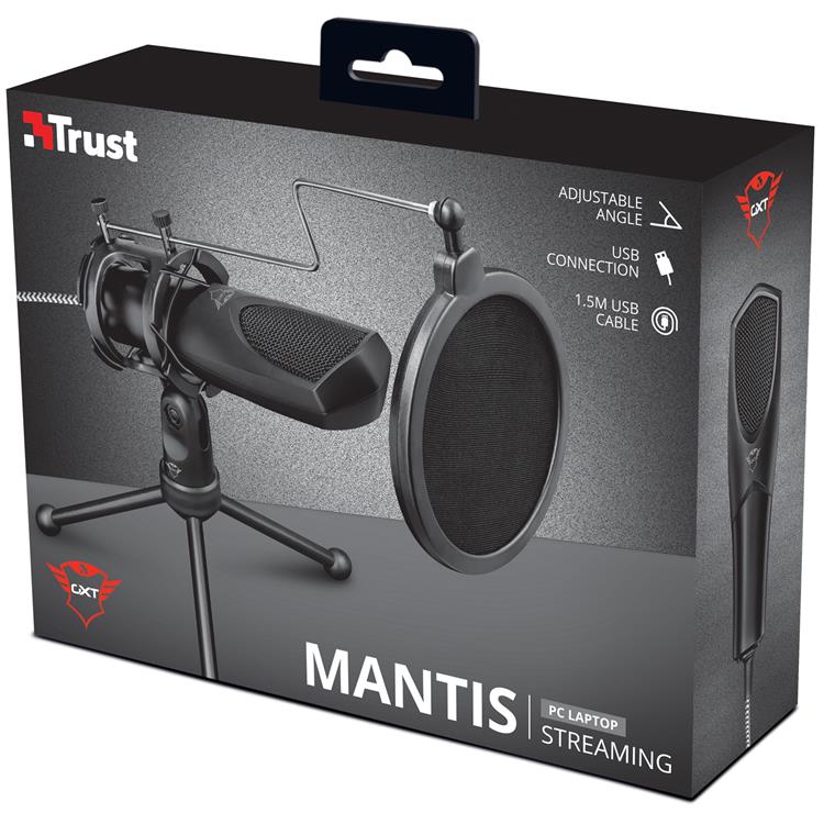 Trust TRUST GXT 232 Mantis Streaming Microphone 