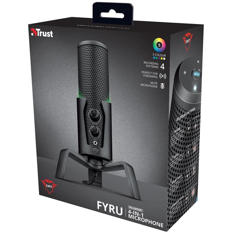 Trust - TRUST GXT 258 Furu 4 in 1 Streaming Microphone