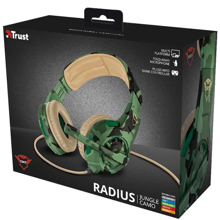 Trust - TRUST GXT 310C Gaming Headset Jungle