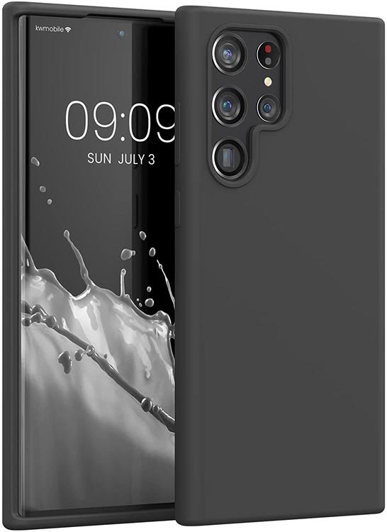 UTGÅTT - Soft TPU Gel Skal Galaxy S22 Ultra - Svart