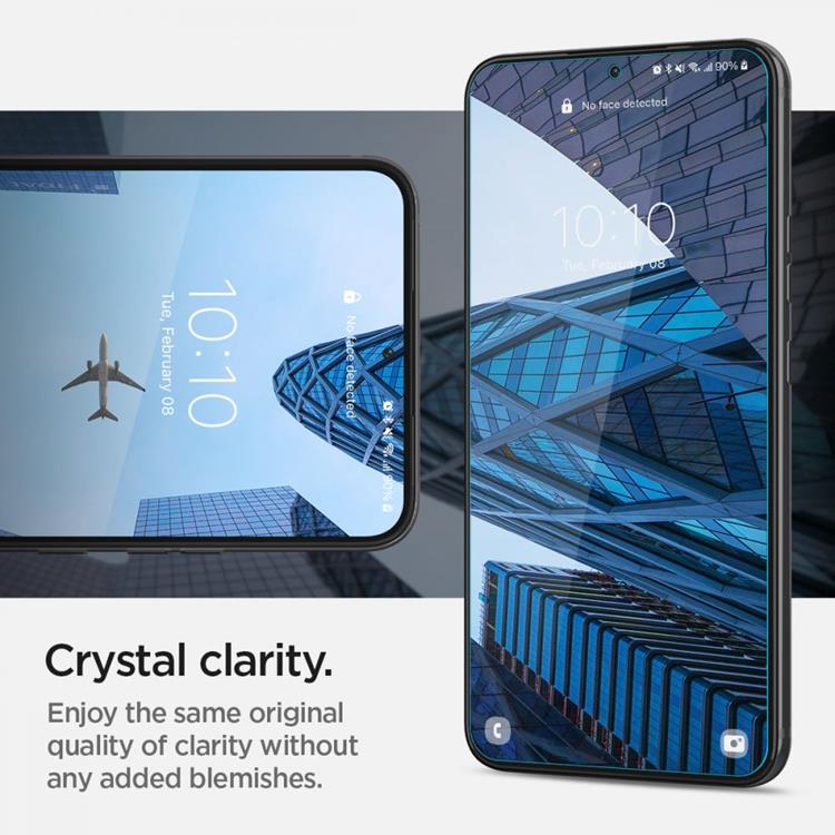 Spigen - Spigen 2-Pack Neo Flex Härdat Glas Galaxy S22 - Transparent