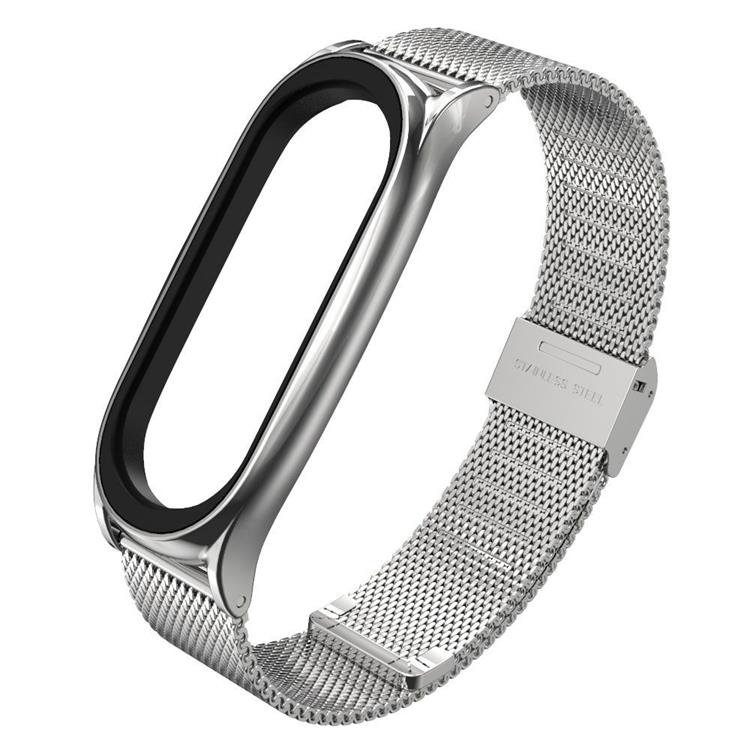 Tech-Protect - Tech-Protect Milaneseband Xiaomi Mi Smart Band 5/6/6 NFC Silver