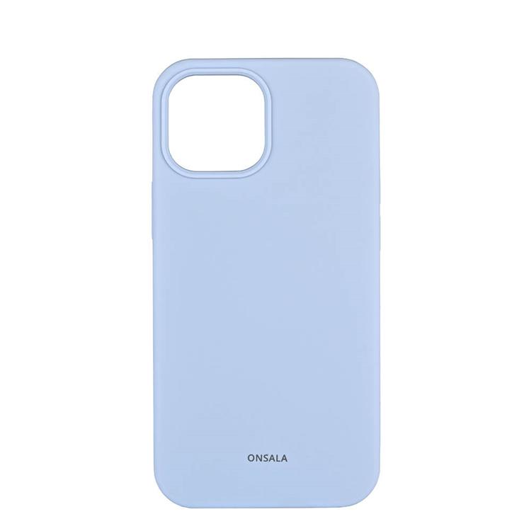 Onsala - Onsala Mobilskal Silikon iPhone 13 Mini - Ljusblå