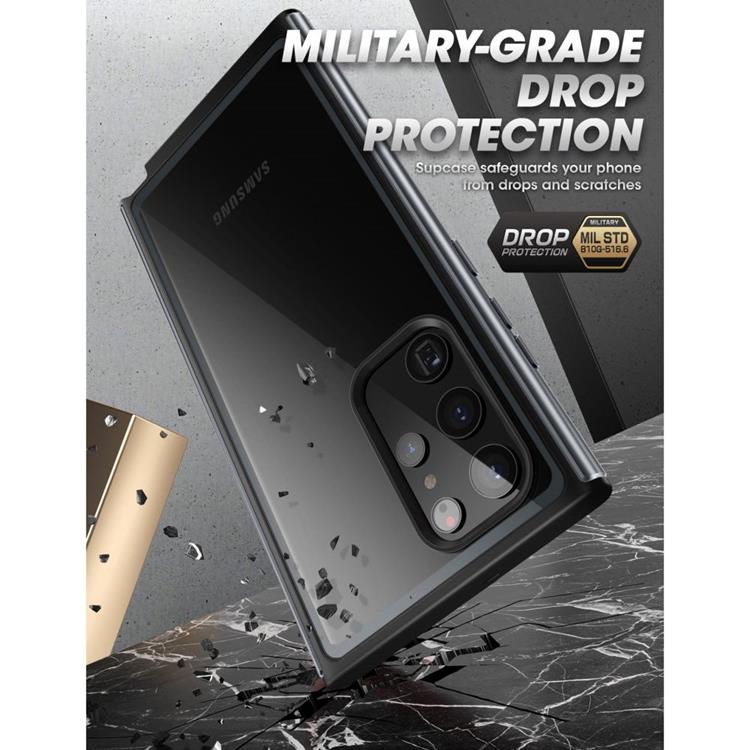 SupCase - SupCase UB Edge Pro Skal Galaxy S22 Ultra - Svart