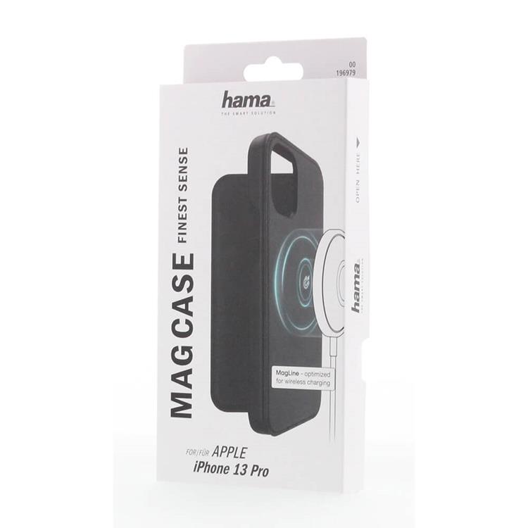 Hama - Hama MagLine Fodral iPhone 13 Pro - Svart