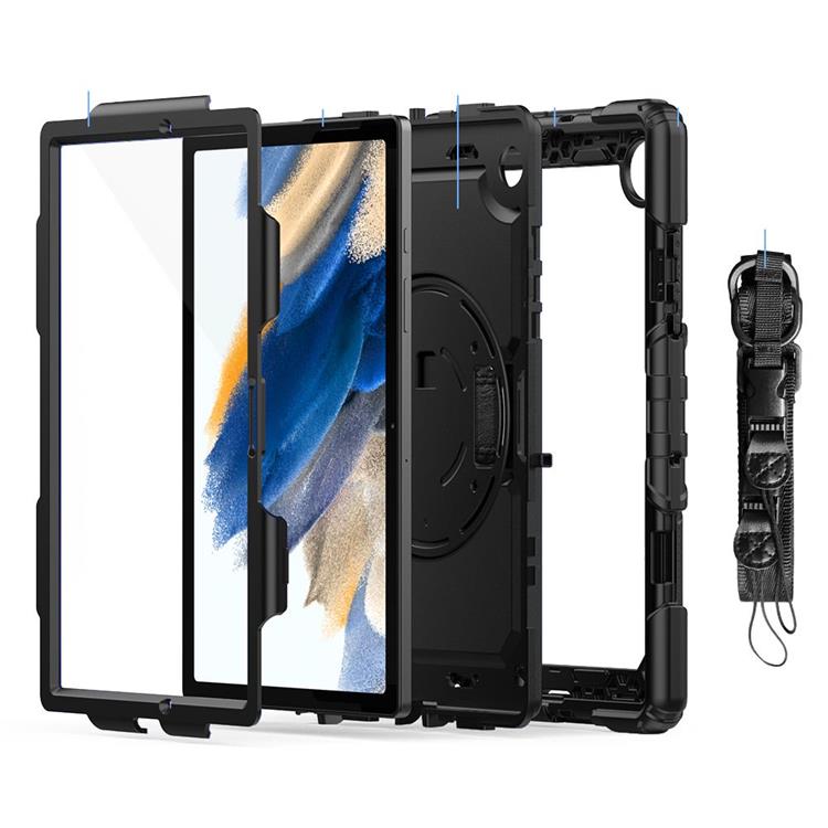 Tech-Protect - Solid 360 Skal Galaxy Tab A8 10.5 - Svart