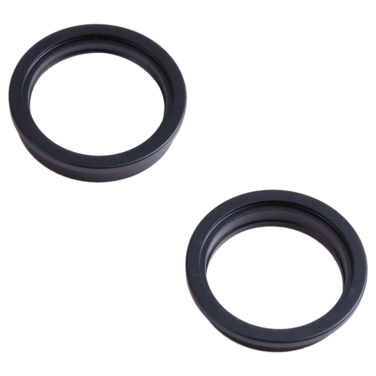 SpareParts - iPhone 13 Mini Kameraring (2-pack) - Svart