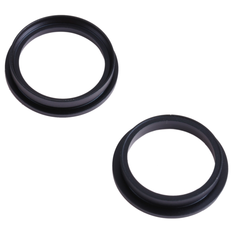 SpareParts - iPhone 13 Mini Kameraring (2-pack) - Svart