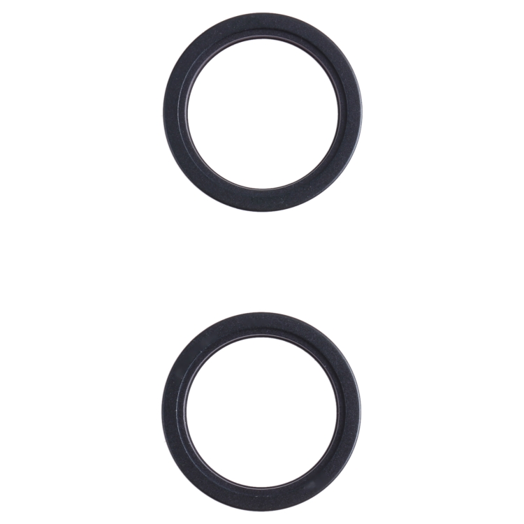 SpareParts - iPhone 13 Mini Kameraring (2-pack) - Svart