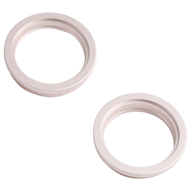SpareParts - iPhone 13 Mini Kameraring (2-pack) - Vit