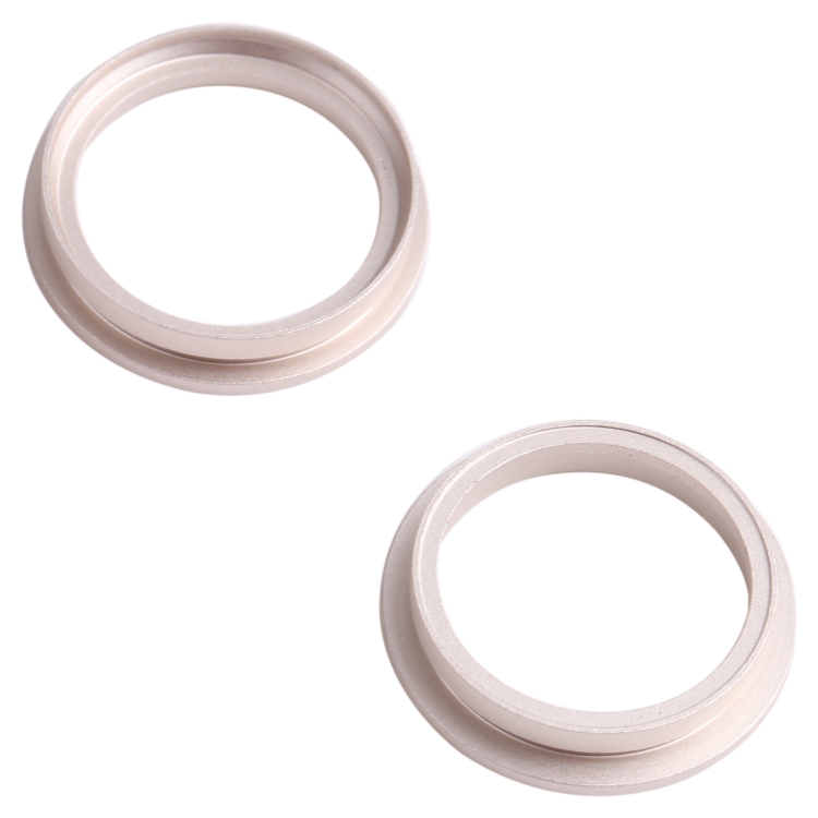 SpareParts - iPhone 13 Mini Kameraring (2-pack) - Vit